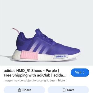 Adidas NMD_R1 Violet Sneakers